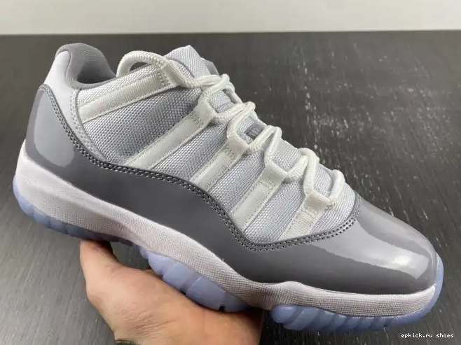 Cheap AV2187-140 Jordan Grey Air 11 Low Cement 0510